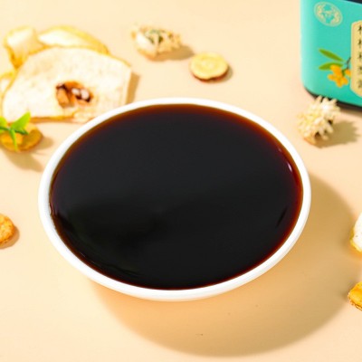 枇杷秋梨膏滋雪梨蜂蜜膏百合菊花甘草玉竹组合营养膏滋厂家批发图2