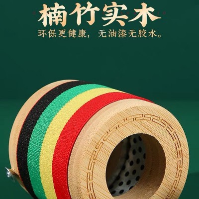 三针实木灸盒调温可用粗艾条滤烟随身灸竹灸盒家用图3