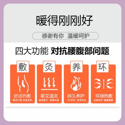 时珍验方三伏养生艾草贴穴位温和发热蕲艾贴艾草暖腰膏贴厂家批发图5