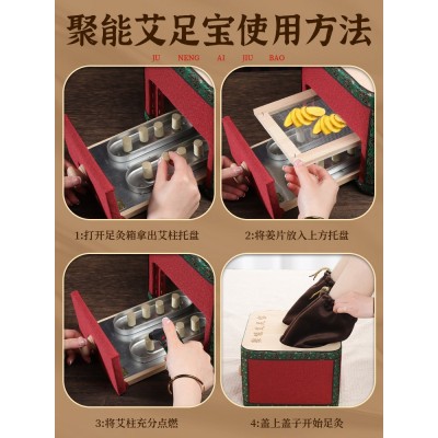 源头工厂雷火透灸 加粗雷火灸7cm粗艾条纯艾 加粗加大艾条大艾柱图2