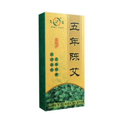 五年陈艾条 纯艾草条批发家用艾柱艾灸散装金艾条艾绒艾灸条图5