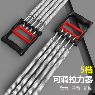扩胸器拉力器男专业弹簧臂力器手臂胸肌开背多功能家用健身训练器图2