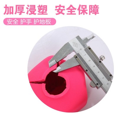 哑铃女士儿童健身浸塑包胶铁彩色小哑铃六角哑铃家用健身器材批发图2