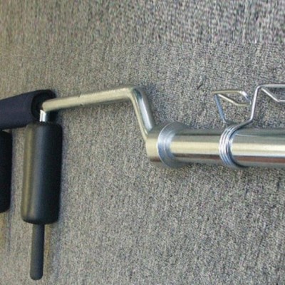 厂家批发健身深蹲U型杠铃杆奥杆承重力量举重训练深蹲U型杠铃杆图3