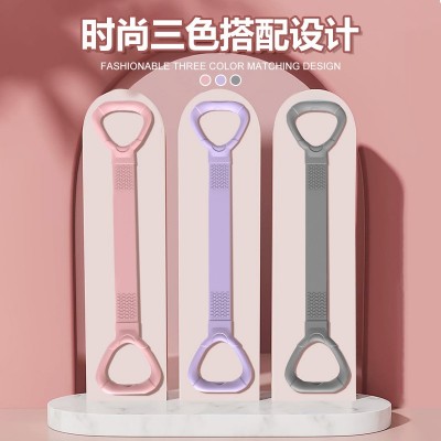 8字拉力器瑜伽辅助家用弹力带健身器材女开肩美背绳运动拉 力脚蹬图4