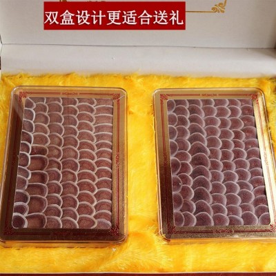 东北吉林鹿茸片礼盒装 鹿茸整枝切片产地货源鹿血片招网店代理图2