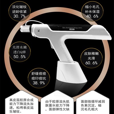 MTS胶原枪家用无针水光仪商用电动纳米微晶片微针导入仪美容仪器图3