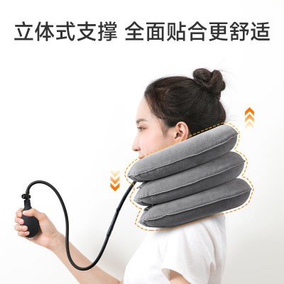 鱼跃充气式颈椎牵引器M型家用器颈托护颈椎医用牵引支撑头部图3