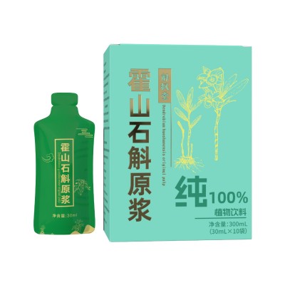 霍山石斛原浆300ml铁皮石斛原浆原液原汁植物饮料oem贴 牌代加工图4