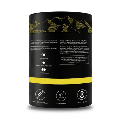 亚马逊TK爆款现货直发喜来芝软糖 ShilajitBlack seed oil gummie图5