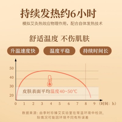 珍艾如初艾灸贴源头工厂批发蕲艾精油热敷艾草贴自发热艾灸贴批发图3