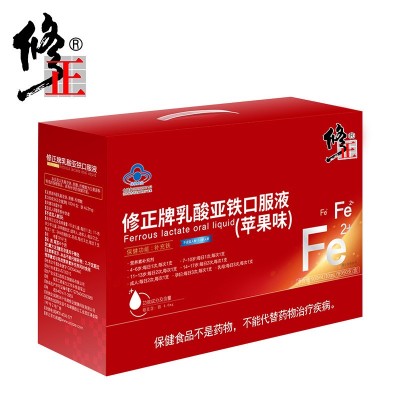 修正补铁口服液乳酸亚铁孕妇女儿童铁剂片元贫血气血补贫血 雪铁牌图5
