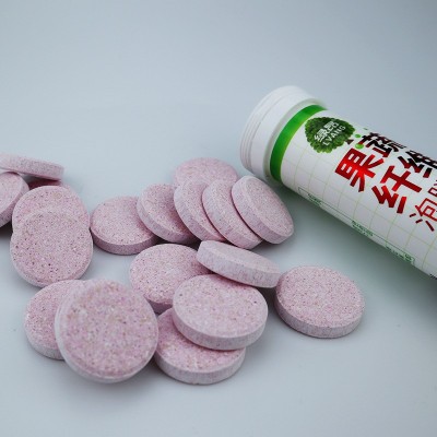 绿昂多维泡腾片 膳食纤维固体饮料代加工果味 泡腾片招商批发代理图2