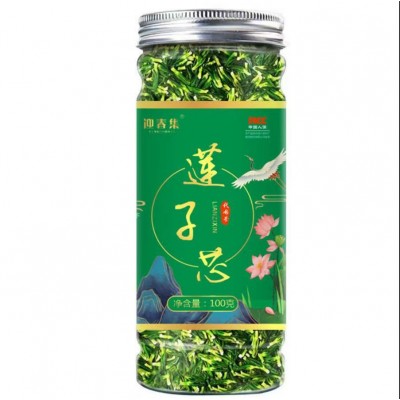 罐装莲子芯批发 100克装莲子心泡水 厂家源头新货莲心茶代发定 制图3