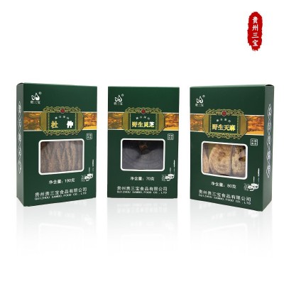 贵州特产杜仲天麻灵芝三宝过节送礼340g礼盒批发零售厂家一件代发图4
