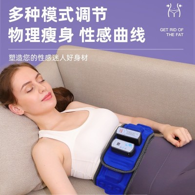 批发直销倍瘦X5智能震动加热懒人腰带运动抖抖机腹部按摩健身腰带图3