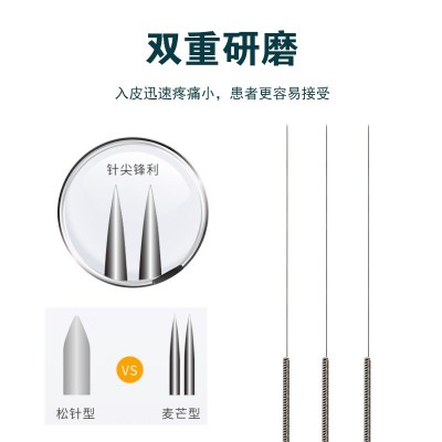 中医专用针灸针供应环球牌非一次性使用无菌针灸针环柄针图3
