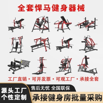 悍马全套健身器材胸肩背腹臀腿健身房商用力量健身高低拉背深蹲架图2