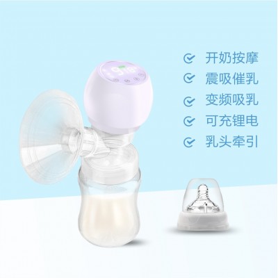 电动一体式吸奶吸奶器全自动大吸力吸乳器按摩无痛静音集奶器图3