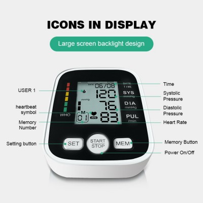 血压计测量仪家用Blood pressure monitor高精准医用跨境全自动图2