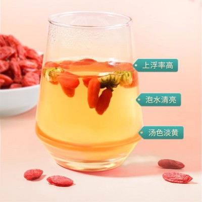 北京同仁堂红枸杞宁夏头茬大果枸杞子泡水煲汤煮粥枸杞子批发代发图4