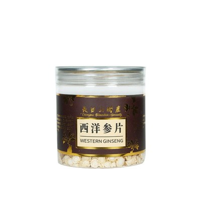 长白山西洋参片罐装 花旗参片东北西洋参片 吉林花旗参西洋参100g图5