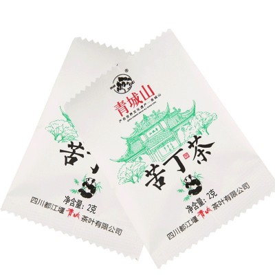 夏天喝茶青城山苦丁茶新茶泡大叶苦丁袋泡茶2g*100袋图5