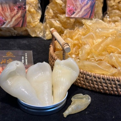 珍珠胶鱼胶 深海鲈鱼胶鸡蛋胶孕妇坐月子滋补品花胶海味干 货批发图3