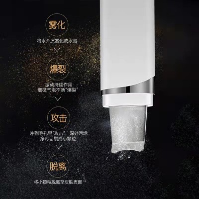 金稻超声波铲皮机黑头仪美容仪器家用去粉刺黑头铲毛孔清洁K D8023图2
