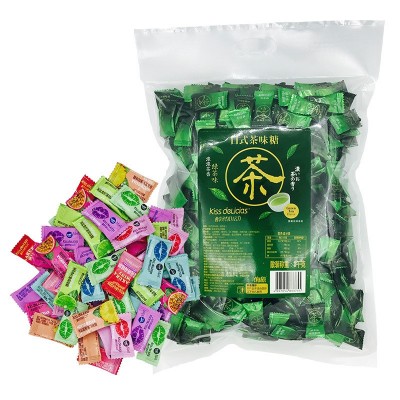 海亿醇然心动薄荷糖500g散装称重无糖海盐糖果休闲零食整箱批发图3