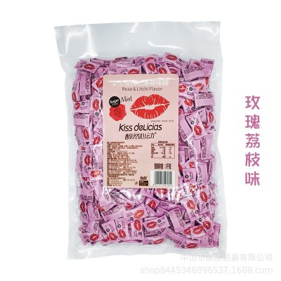海亿醇然心动薄荷糖500g散装称重无糖海盐糖果休闲零食整箱批发图4