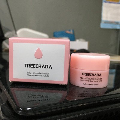 泰国treechada素颜霜TR小样旅行装裸妆提亮保湿遮瑕隔离8g中样图3