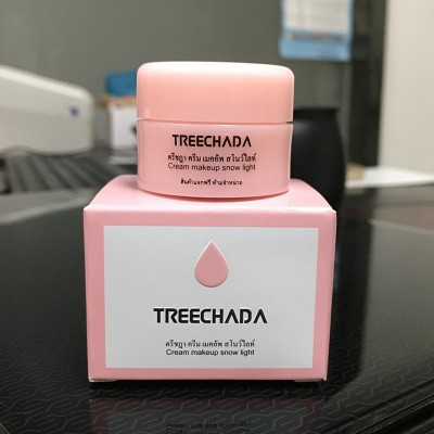 泰国treechada素颜霜TR小样旅行装裸妆提亮保湿遮瑕隔离8g中样图4
