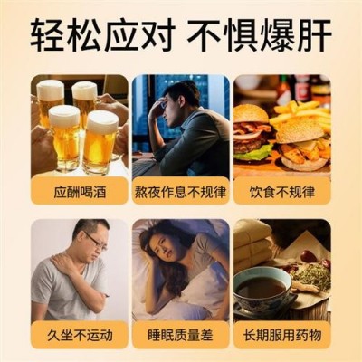 【50粒】保元德护肝胶囊正品保罗牌葛根灵芝孢子粉胶囊养肝图3