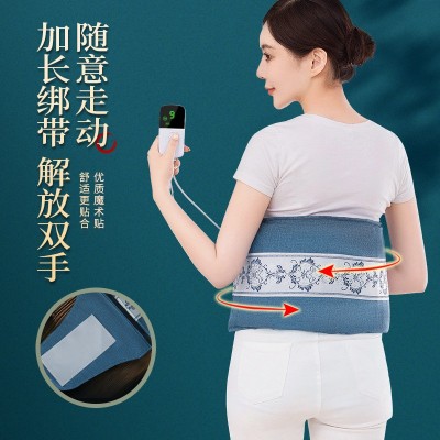 海盐热敷理疗包电加热盐袋家用暖宫护腰带全身通用艾灸粗盐热敷包图2