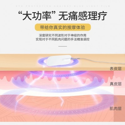 铝箱机中频养生仪穴位针炙电疗按摩器语音脉冲理疗颈椎疏通经络图3