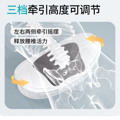 腰部智能按摩仪充电腰椎舒缓器 脉冲理疗加热充气牵引腰椎按摩器1台图3