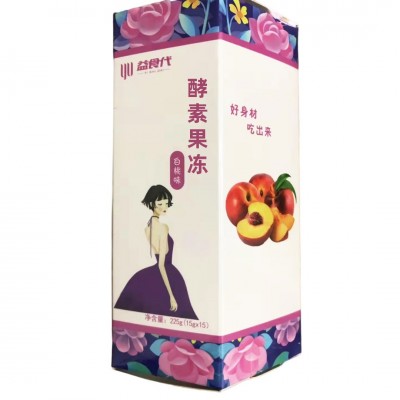 益生元酵素果冻加强版 果蔬益生菌胶原蛋白果冻条孝素便盒装批发图4