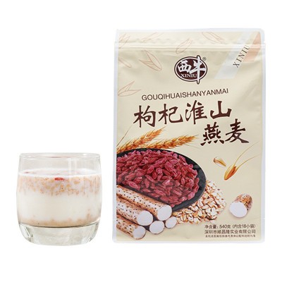 西牛枸杞淮山燕麦片540G早餐营养代餐燕麦片即食营养冲饮品批发图5