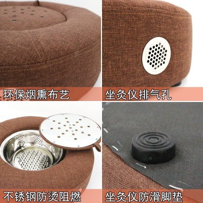 艾灸透气多功能热艾垫熏坐垫 御寒蒲团坐灸仪垫坐熏仪蒲团灸图2