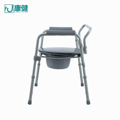 批发老人坐厕椅带桶家用结实坐便器移动马桶孕妇卫生间蹲厕坐便凳图5