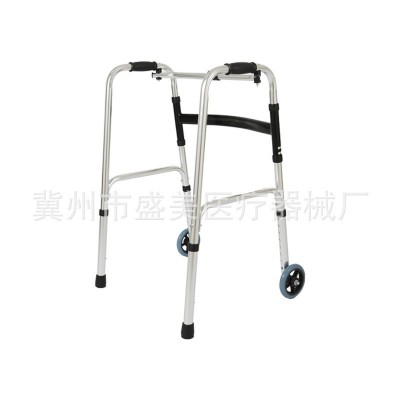 厂家批发单弯交互式助行器 双弯残疾人老人扶手架可折叠助步器图4