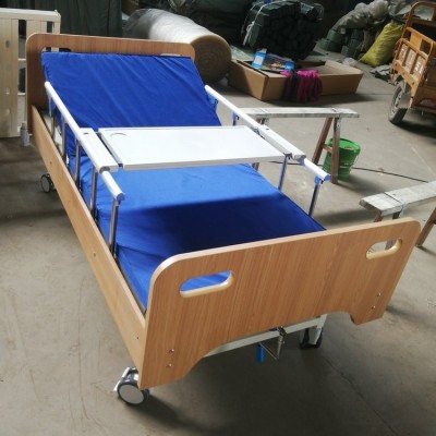木质床头护理床厂家手动多功能单摇双摇护理病床家用养老院老人床图5