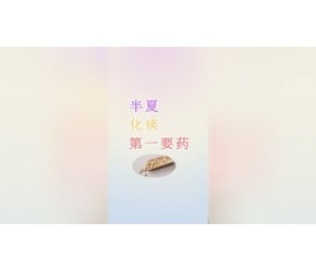 半夏被称为“化痰第一药”，有化痰燥湿、降逆止呕之效，效如桴鼓