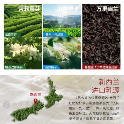 【0添加】霸王平替轻乳茶 伯牙绝弦平替轻乳茶饮品花果茶可代加工