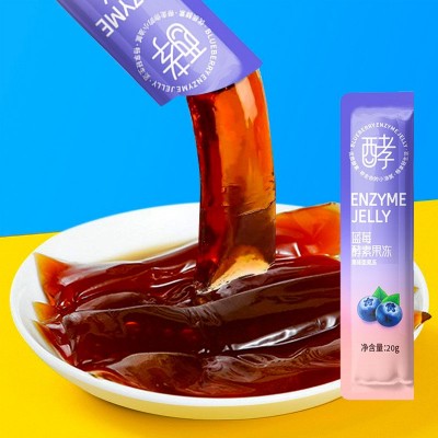 酵素果冻益生菌果冻条 益生元西梅白芸豆果蔬果冻图2