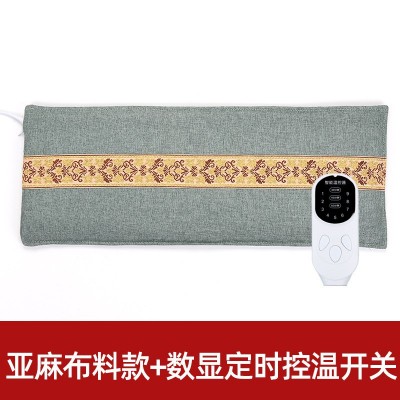 电加热海盐包袋艾草热敷包热敷袋粗海盐理疗包全身通用暖 宫护腰带图4