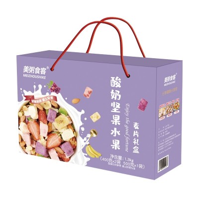 坚果麦片礼盒零食大礼包一整箱礼盒网红干果每日坚果源头生产批发图4