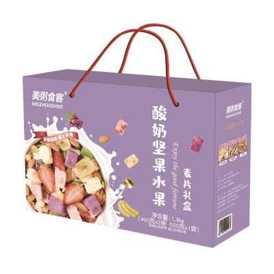 坚果麦片礼盒零食大礼包一整箱礼盒网红干果每日坚果源头生产批发图3