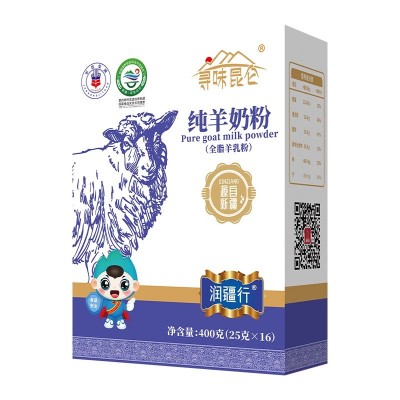 寻味昆仑纯羊奶粉全脂羊奶粉新疆成人中老年营养奶粉现货批发代发图4